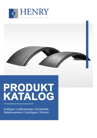 Henry Technologies Produktkatalog als PDF